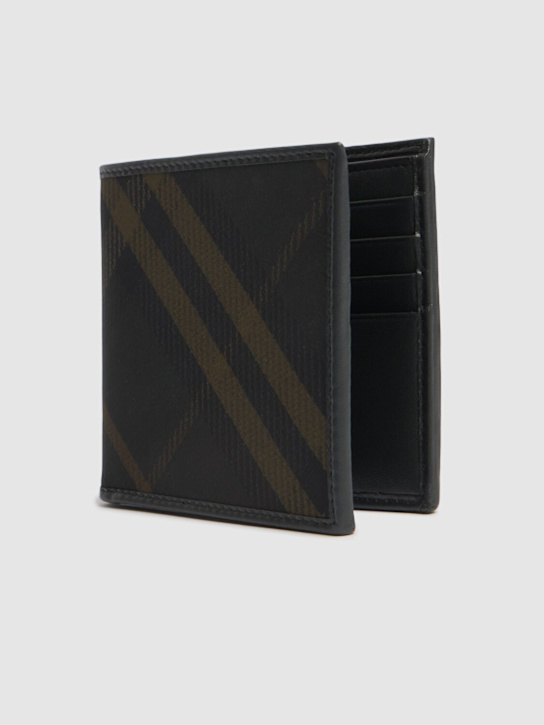 Burberry: Check Check bifold wallet - men_1 | Luisa Via Roma