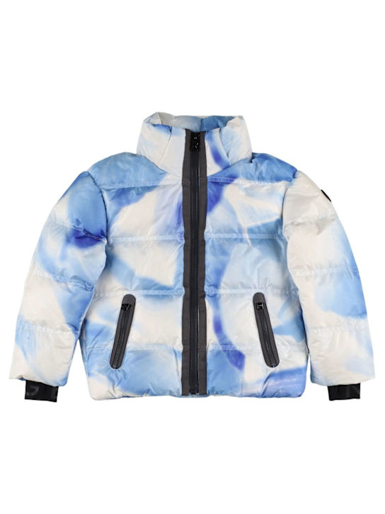 Bogner: Wilma-D poly down ski jacket - Light Blue - kids-boys_3 | Luisa Via Roma