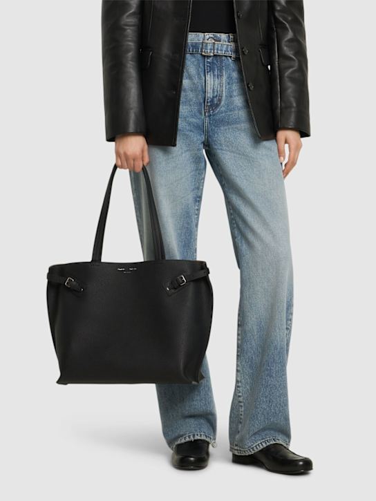 Proenza Schouler: Days leather tote bag - Black - women_1 | Luisa Via Roma