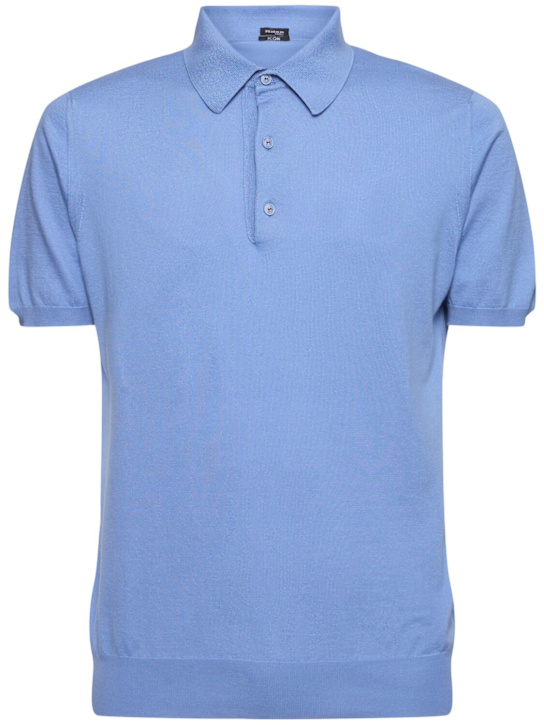 Kiton: Cotton polo - men_0 | Luisa Via Roma