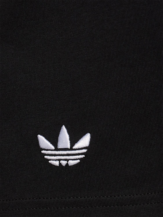 adidas Originals: Neoclassics cotton t-shirt - Black - men_4 | Luisa Via Roma