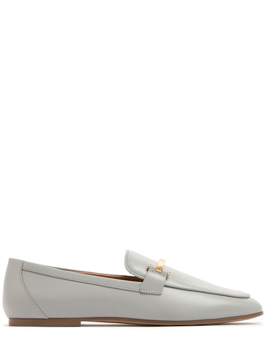 Tod's: 10mm Leather loafers - women_0 | Luisa Via Roma