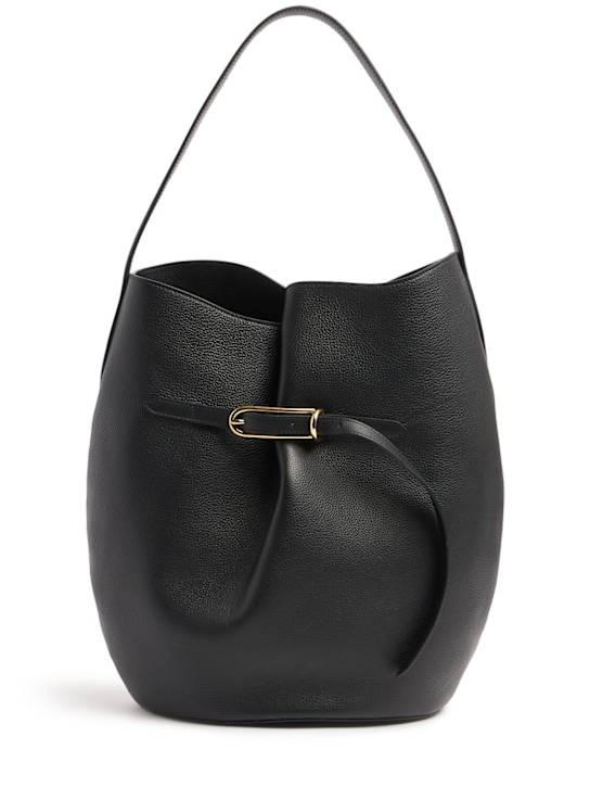 Liffner: Large Belted Bucket grain tote bag - women_0 | Luisa Via Roma