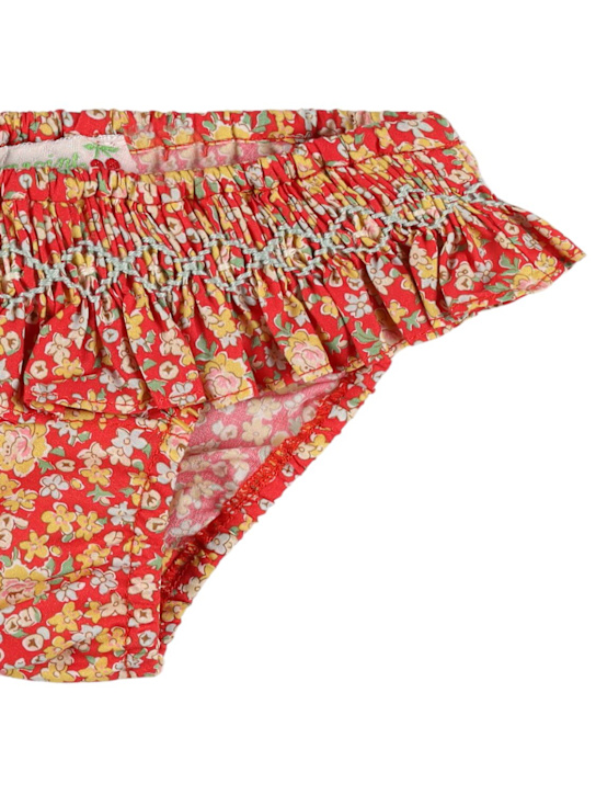 Bonpoint: Slip mare in cotone stampato - Multicolore - kids-girls_1 | Luisa Via Roma