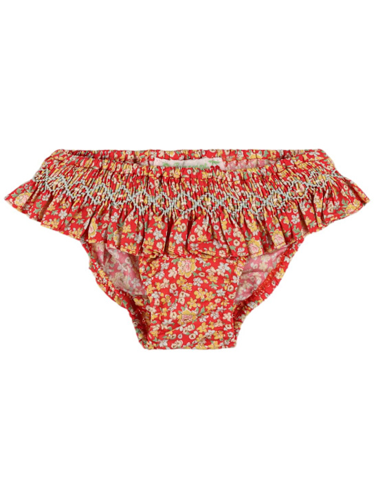 Bonpoint: Slip mare in cotone stampato - Multicolore - kids-girls_0 | Luisa Via Roma