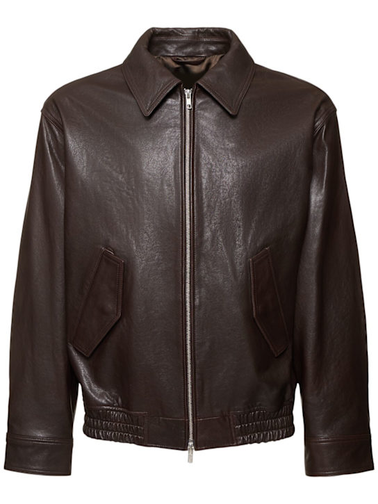 Dunst: Unisex leather jacket - men_0 | Luisa Via Roma