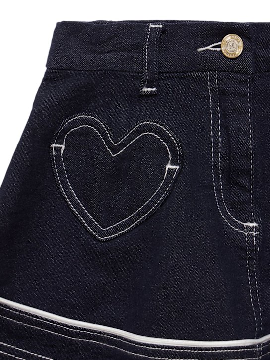 Monnalisa: Gonna in denim stretch - Blu - kids-girls_1 | Luisa Via Roma