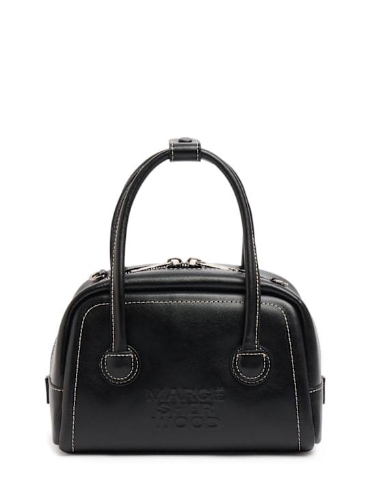 MARGESHERWOOD: Mini Soft Tote leather top handle bag - women_0 | Luisa Via Roma