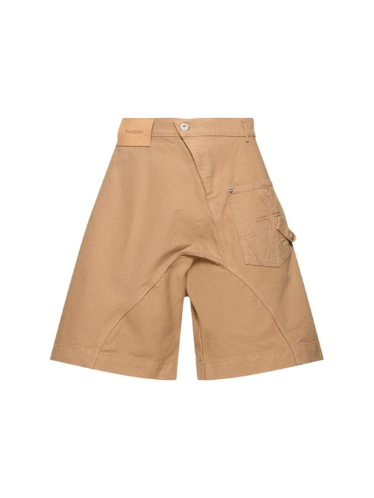 パンツ JW ANDERSON Women Shorts  Burmudas TR0384PG1744 130 BROWN J.W. Anderson Twisted Workwear Bermuda Shorts | SR0108PG1744130