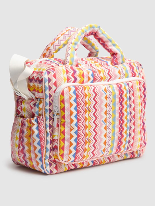 Missoni: Printed nylon changing bag - Multicolor - kids-girls_1 | Luisa Via Roma