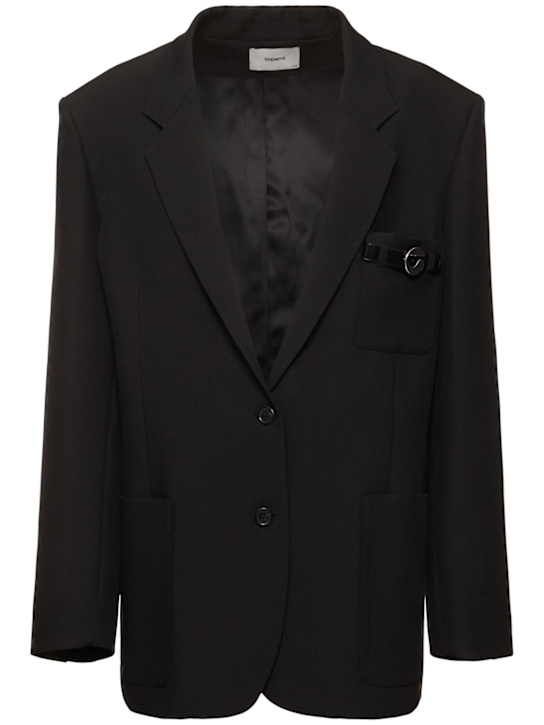 Coperni: Tailored blazer - Black - women_0 | Luisa Via Roma