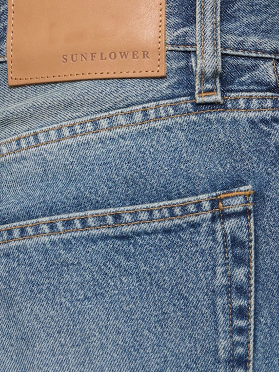SUNFLOWER: 阔腿牛仔裤 - Mid Blue - men_4 | Luisa Via Roma
