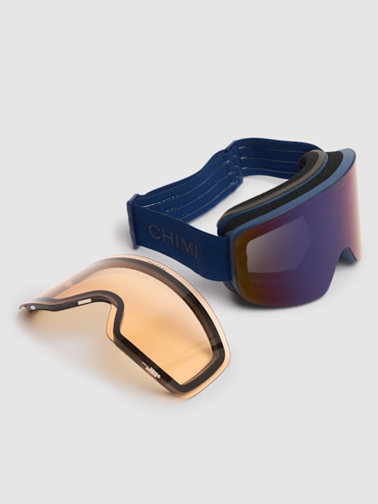 Chimi: 01 Dark Blue ski goggles - Dark Blue - women_1 | Luisa Via Roma