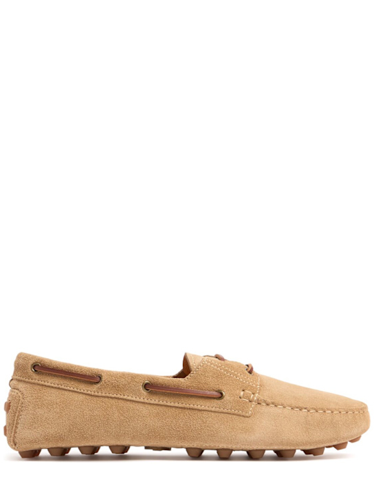 Suede boat shoes - Thumbnail 1