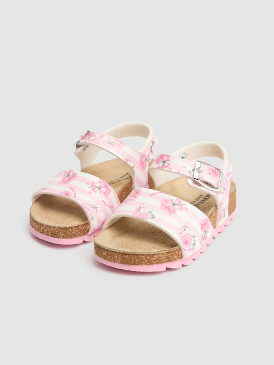 Monnalisa: Sandali stampati - Bianco - kids-girls_1 | Luisa Via Roma