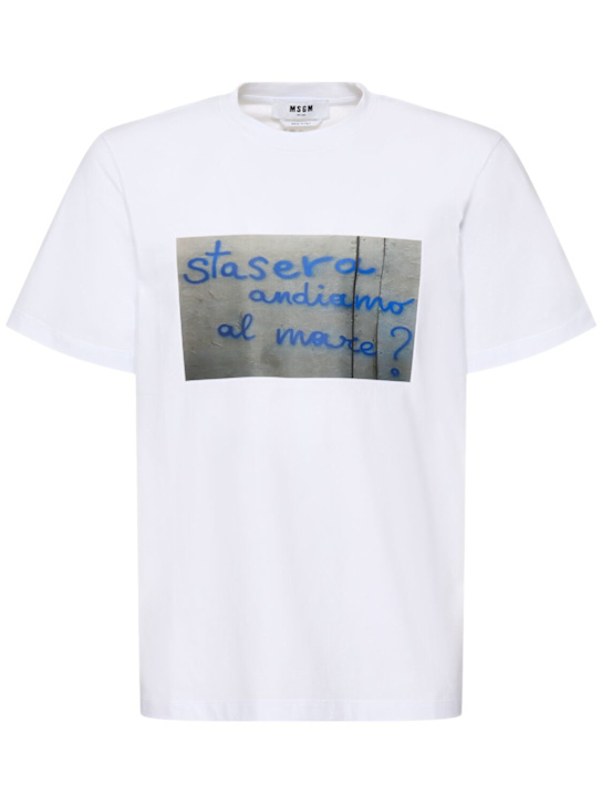 Cotton t-shirt - Thumbnail 1