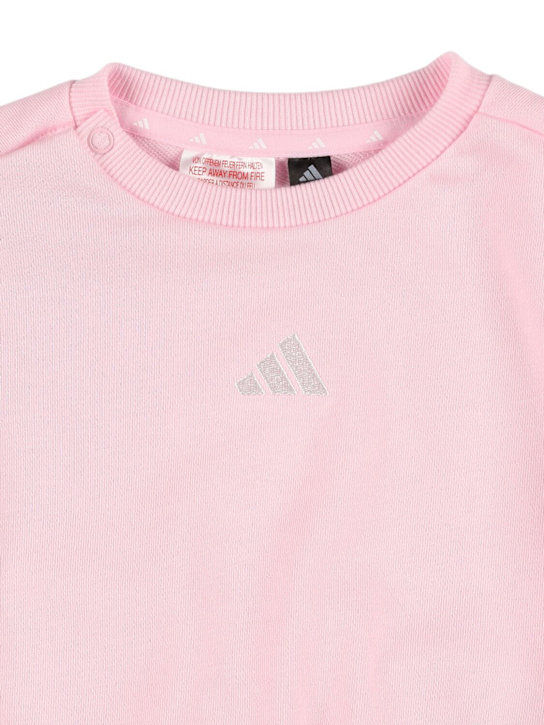 adidas Originals: コットンブレンドスウェットシャツ＆スウェットパンツ - kids-girls_1 | Luisa Via Roma