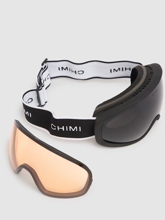 Chimi: 03 Black ski goggles - Black - women_3 | Luisa Via Roma