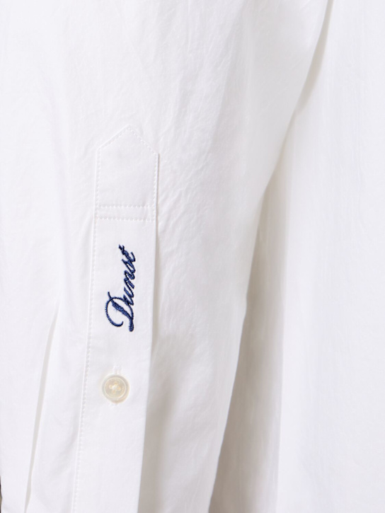 Dunst: Paperly unisex oversize shirt - White - men_5 | Luisa Via Roma