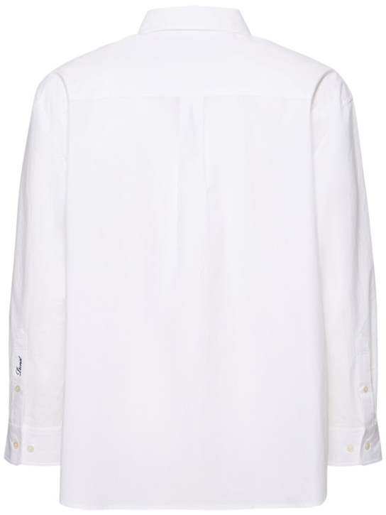 Dunst: Paperly unisex oversize shirt - White - men_4 | Luisa Via Roma