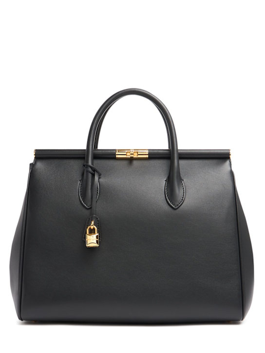 Dolce&Gabbana: Marlene Day leather tote bag - women_0 | Luisa Via Roma