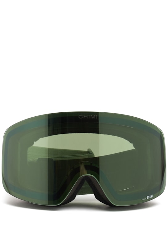 Chimi: 01 Light Green ski goggles - men_0 | Luisa Via Roma