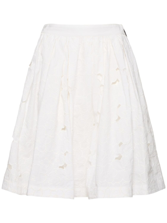 Cotton midi skirt - Thumbnail 1