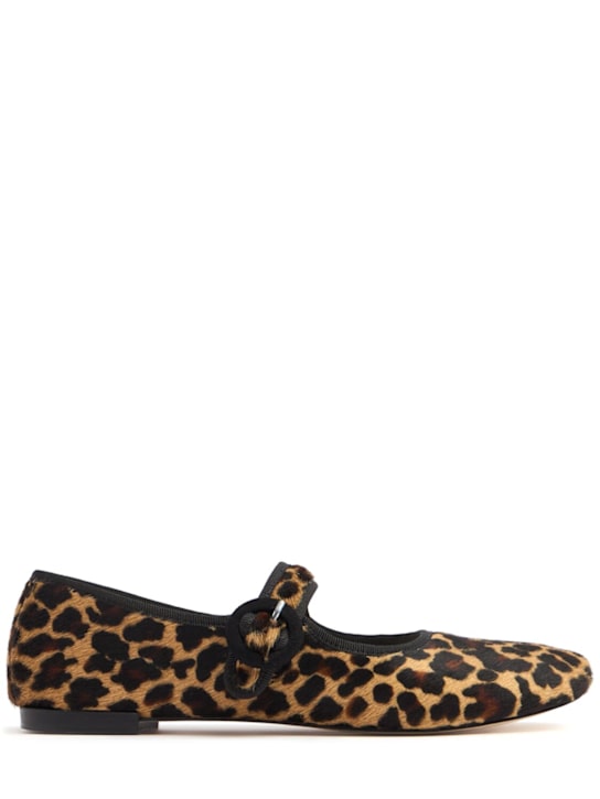 Repetto: Georgia ヘアカーフフラットシューズ 5mm - women_0 | Luisa Via Roma