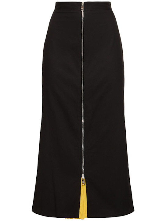 Cotton midi skirt - Thumbnail 1