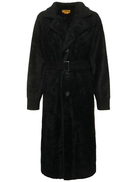 Guest In Residence: Grizzly wash cashmere coat - Black - women_0 | Luisa Via Roma