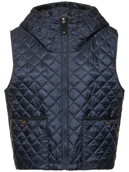 Lily quilted puffer vest - Thumbnail 1