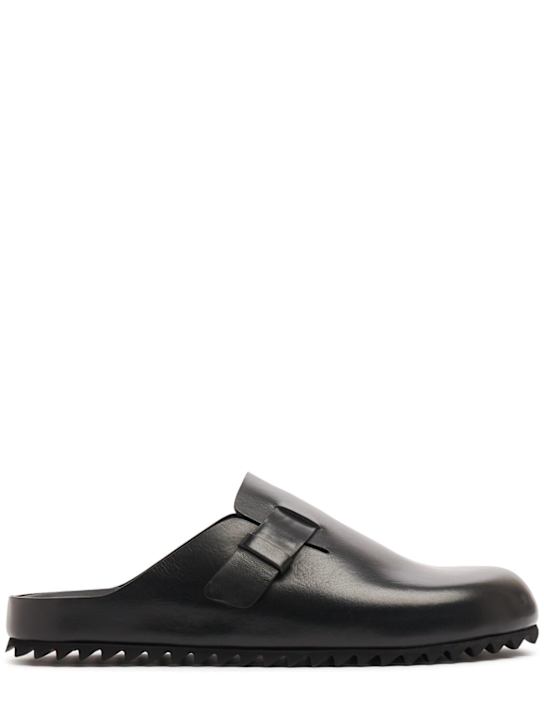 Officine Creative: Agorà leather sandals - men_0 | Luisa Via Roma