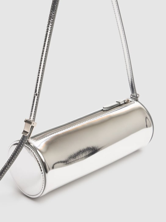 Proenza Schouler: Silo金属色手提包 - 银色 - women_4 | Luisa Via Roma