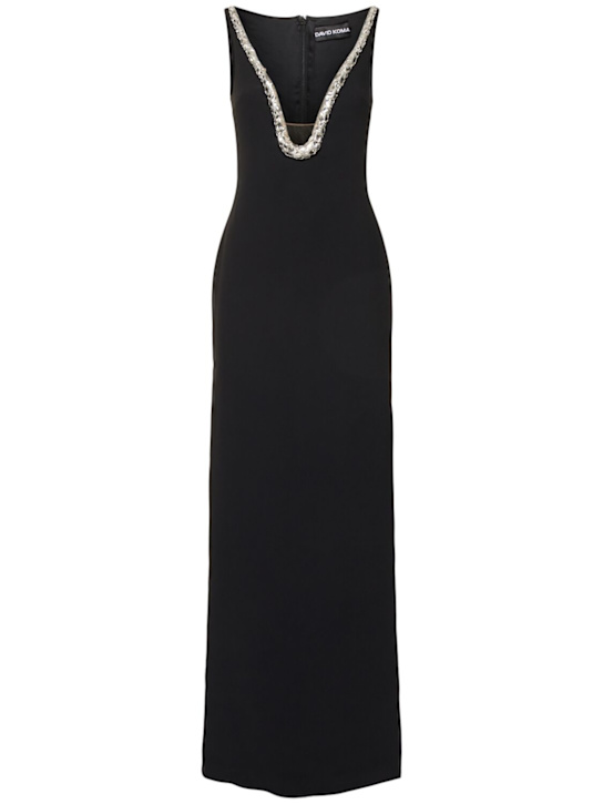 Embellished cady gown - Thumbnail 1