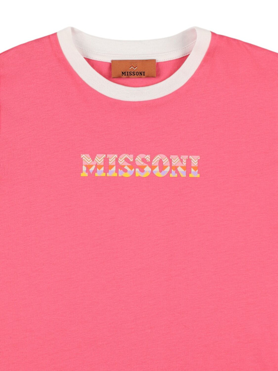 Missoni: コットンジャージーワンピース - kids-girls_1 | Luisa Via Roma