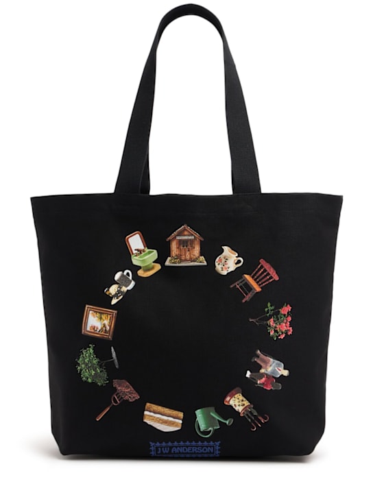 JW Anderson: Canvas tote - men_0 | Luisa Via Roma