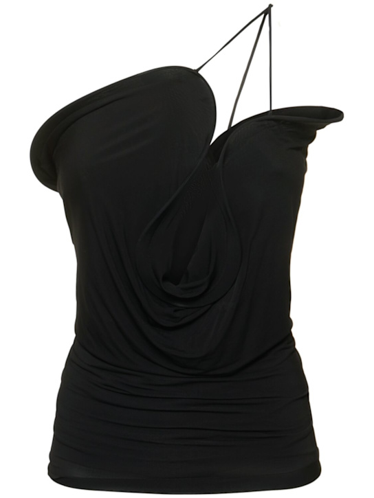Christopher Esber: Wave coiled jersey top - women_0 | Luisa Via Roma