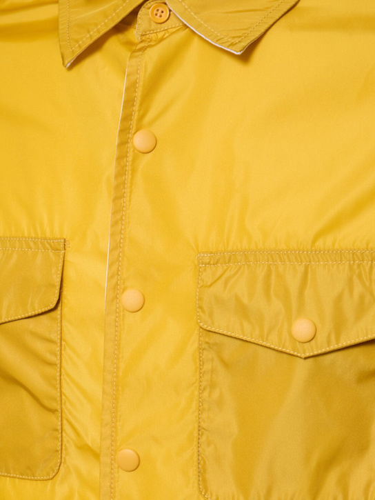 ASPESI: Reversible shirt - Senape Mustard - men_5 | Luisa Via Roma