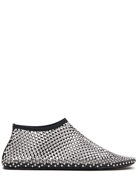 Christopher Esber: Minette mesh & stud flats - women_0 | Luisa Via Roma