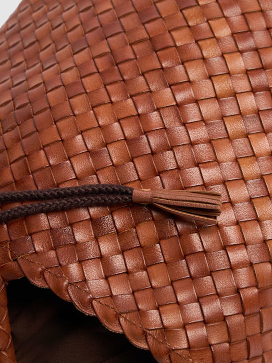 Dragon Diffusion: 手工编织皮革篮子包 - British Tan - women_3 | Luisa Via Roma