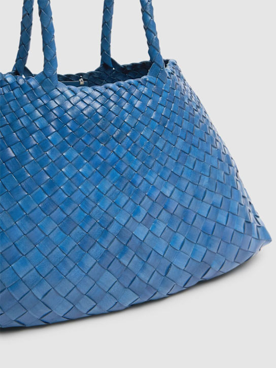 Dragon Diffusion: TOTE AUS LEDER „SANTA CROCE“ - Ozean - women_4 | Luisa Via Roma