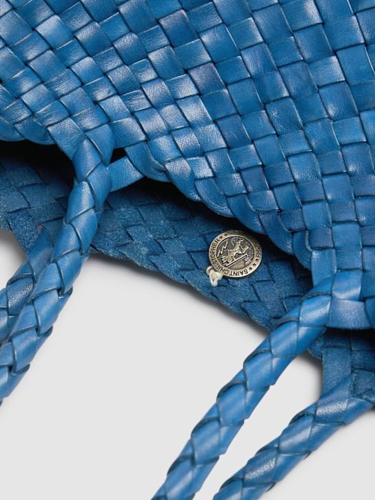 Dragon Diffusion: TOTE AUS LEDER „SANTA CROCE“ - Ozean - women_3 | Luisa Via Roma