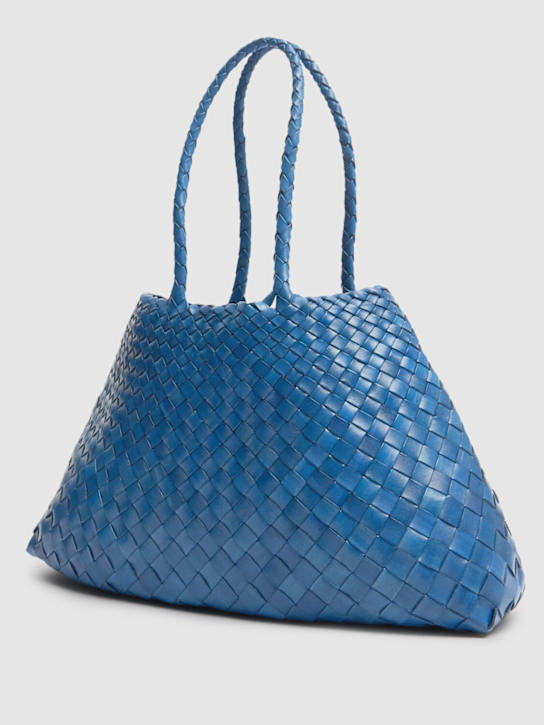 Dragon Diffusion: TOTE AUS LEDER „SANTA CROCE“ - Ozean - women_2 | Luisa Via Roma