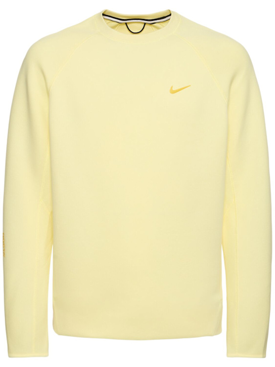 Nike: NOCTA Tech Fleece crewneck sweatshirt - men_0 | Luisa Via Roma