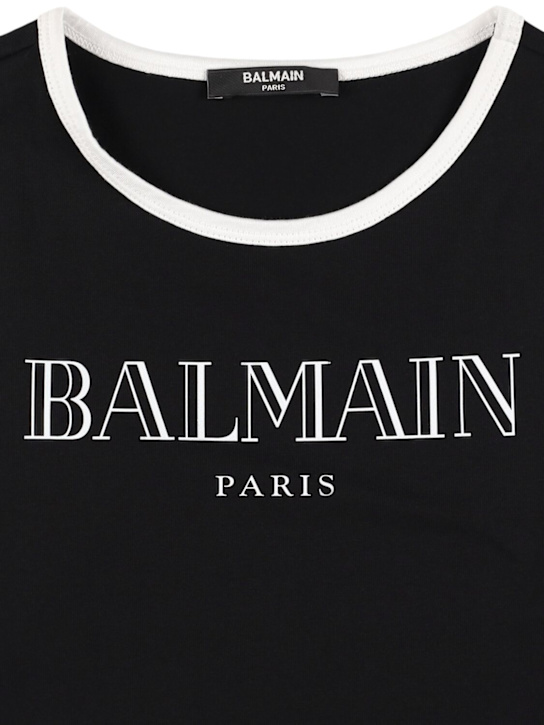 Balmain: ジャージータンクトップ - kids-girls_1 | Luisa Via Roma