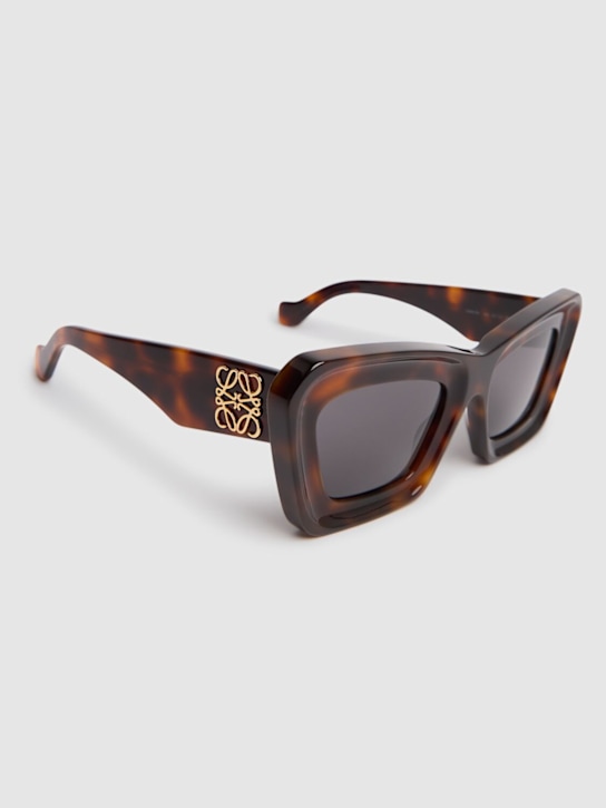 Loewe: Anagram猫眼太阳镜 - Dark Havana - women_2 | Luisa Via Roma