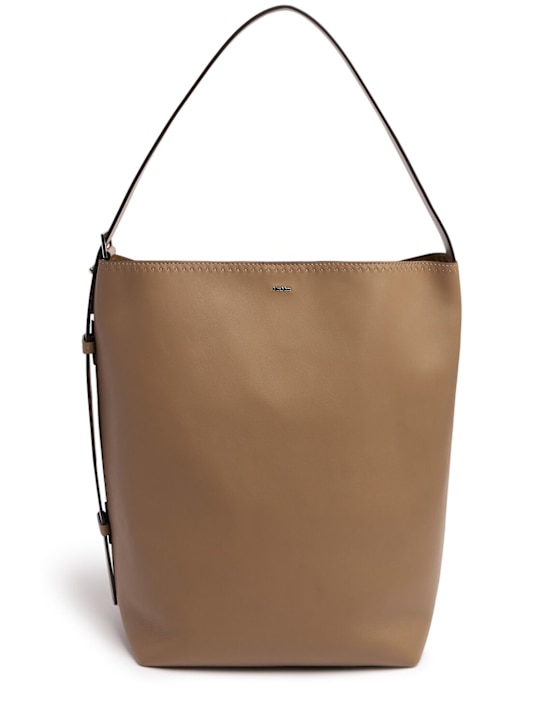 Archetipo 01 leather bucket bag - Thumbnail 1