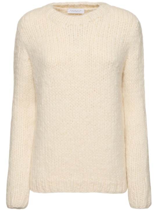 Gabriela Hearst: Maglia Lawrence in cashmere - Avorio - women_0 | Luisa Via Roma