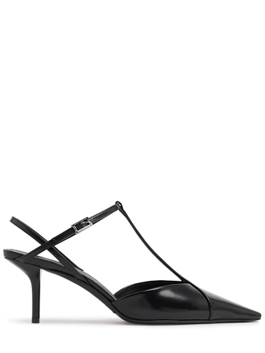 60mm SSilkway leather pumps - Thumbnail 1