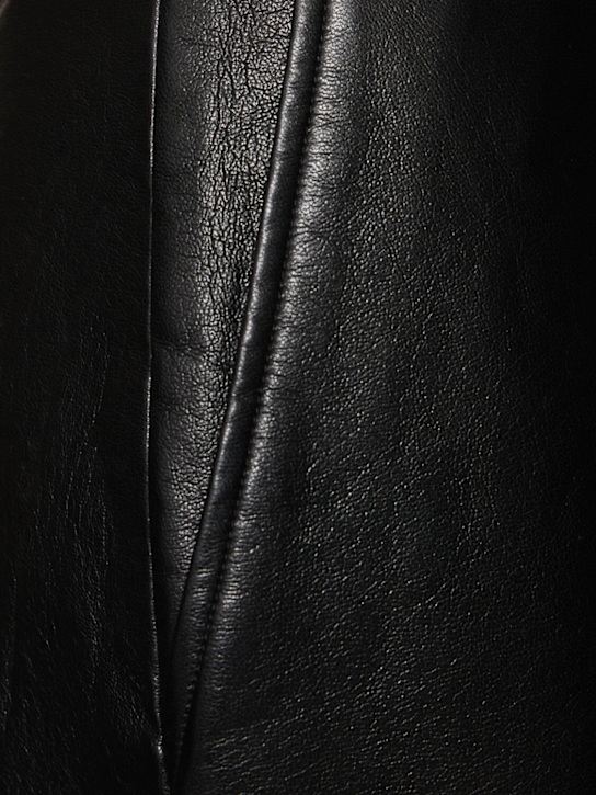 ANINE BING: Gonna pencil midi Tyra - Nero - women_4 | Luisa Via Roma